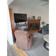 living room fireplace 1355 Hilltop Road Silver Silver Creek Estate